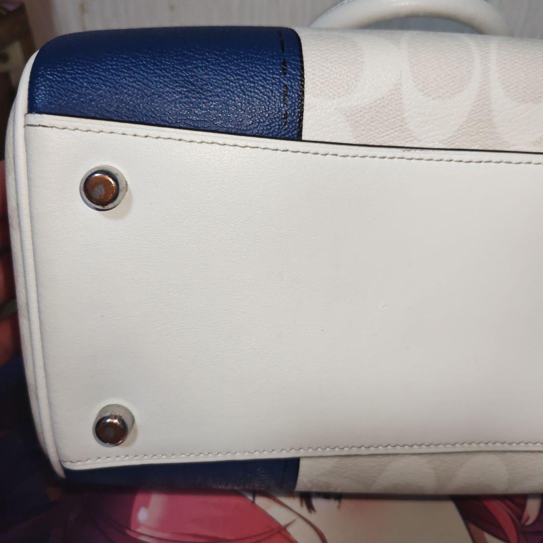 COACH ローアン サッチェル 騙し絵 2wayボストンバッグ