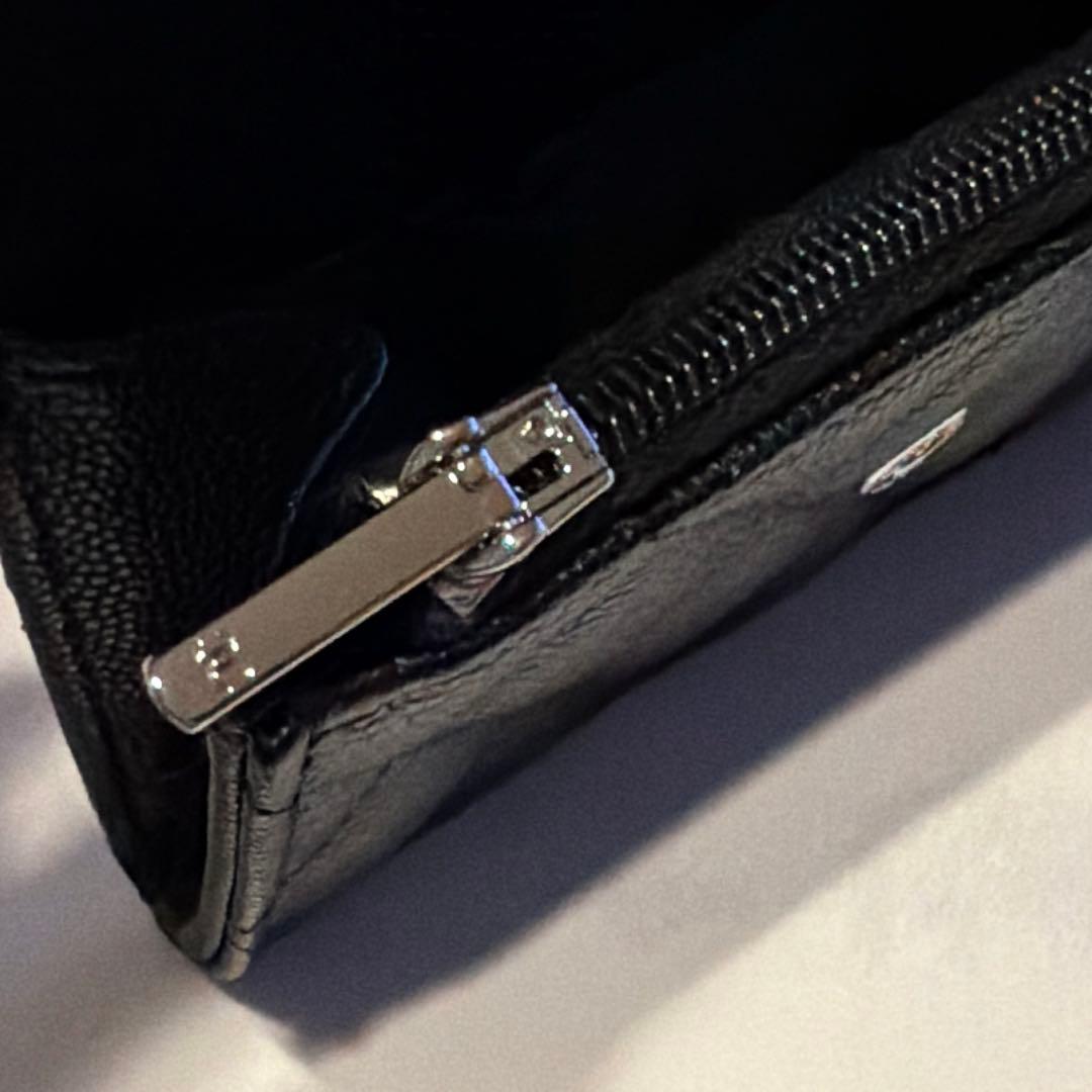 新品未使用　シャネル　カードケース　ケース ブラック 25B