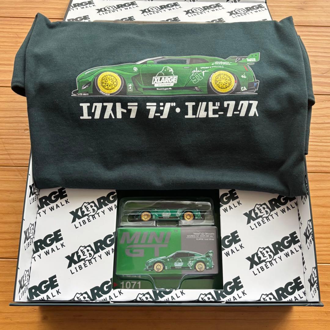 MINI GT LBWK Xlarge GT-R R35 Tシャツ Lサイズ