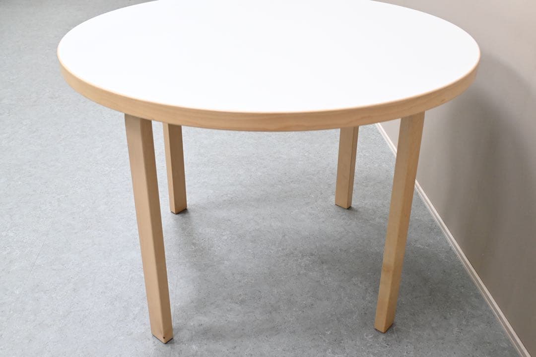 【展示極美品】artek アルテック テーブル 90A アルヴァ・アアルト