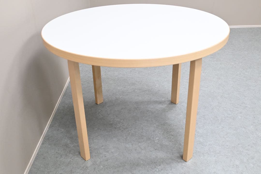【展示極美品】artek アルテック テーブル 90A アルヴァ・アアルト