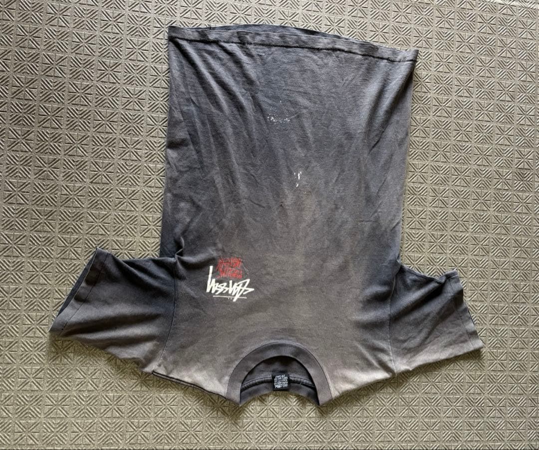 80s 黒タグ stussy ラスタ Tシャツ 墨黒 M ブラック フェード◎ - メルカリ