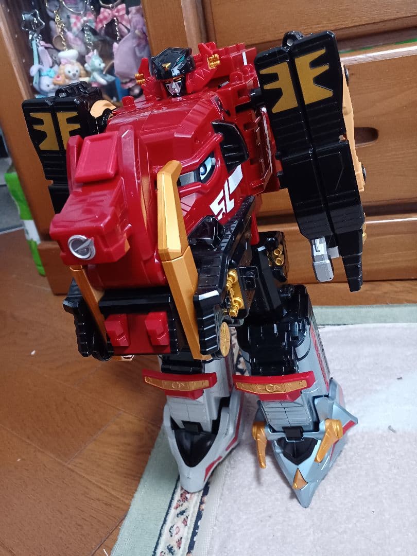 炎神戦隊ゴーオンジャー キョウレツオー ソウル付 髭パーツ無