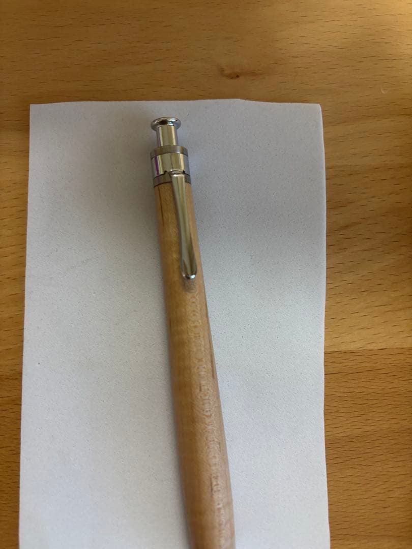 楓　縮木　木軸　杢　ペンシル楔　0.5mm 工房楔　シャープペンシル