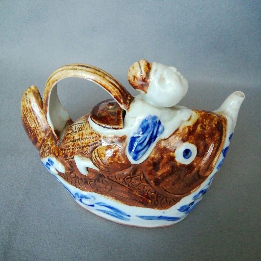 古平戸焼 平戸焼 平戸酒器 平戸徳利 恵比寿酒注 三川内焼