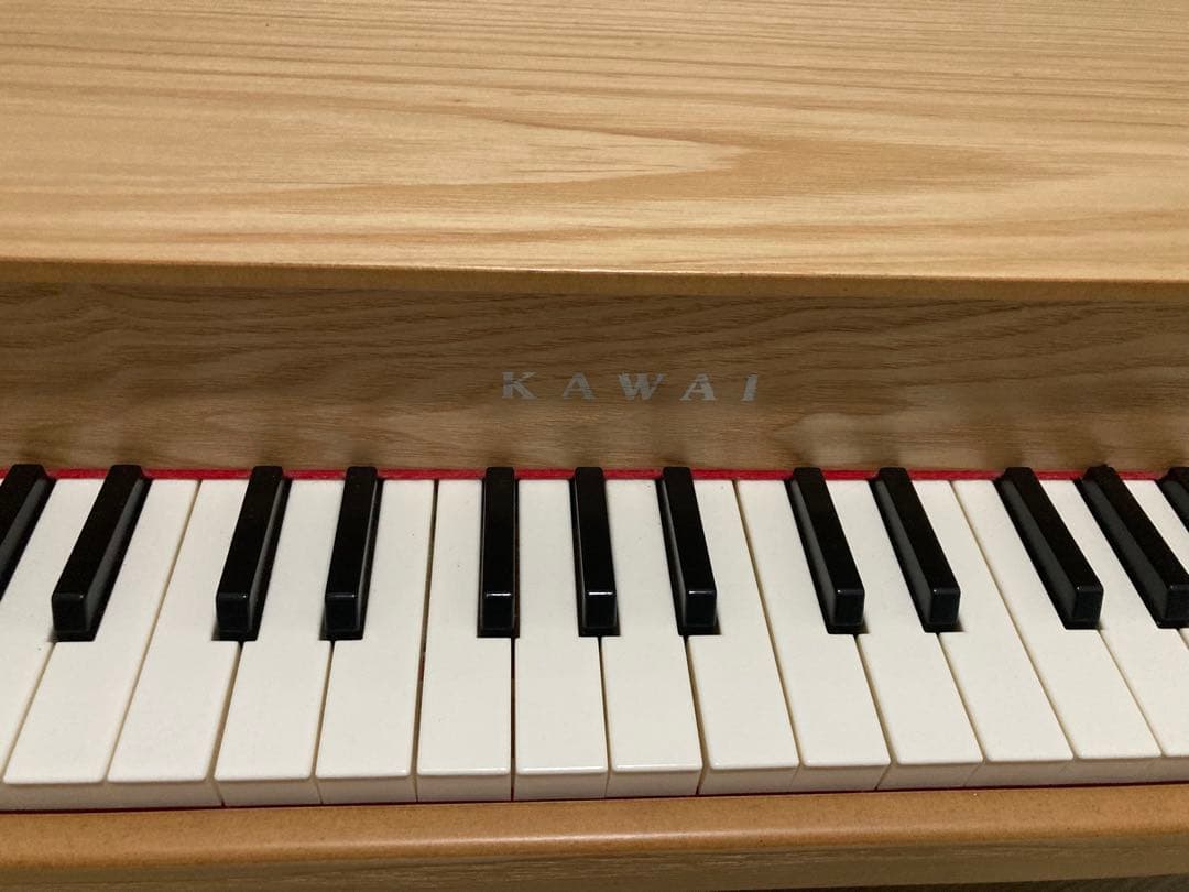値下げ（美品）KAWAI カワイ　グランドピアノ　ナチュラル　木目（手渡し可能）