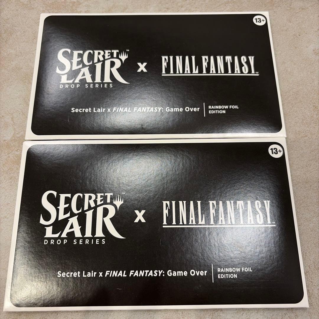 MTG FF Secret Lair FOIL 英語版 Game Over x2