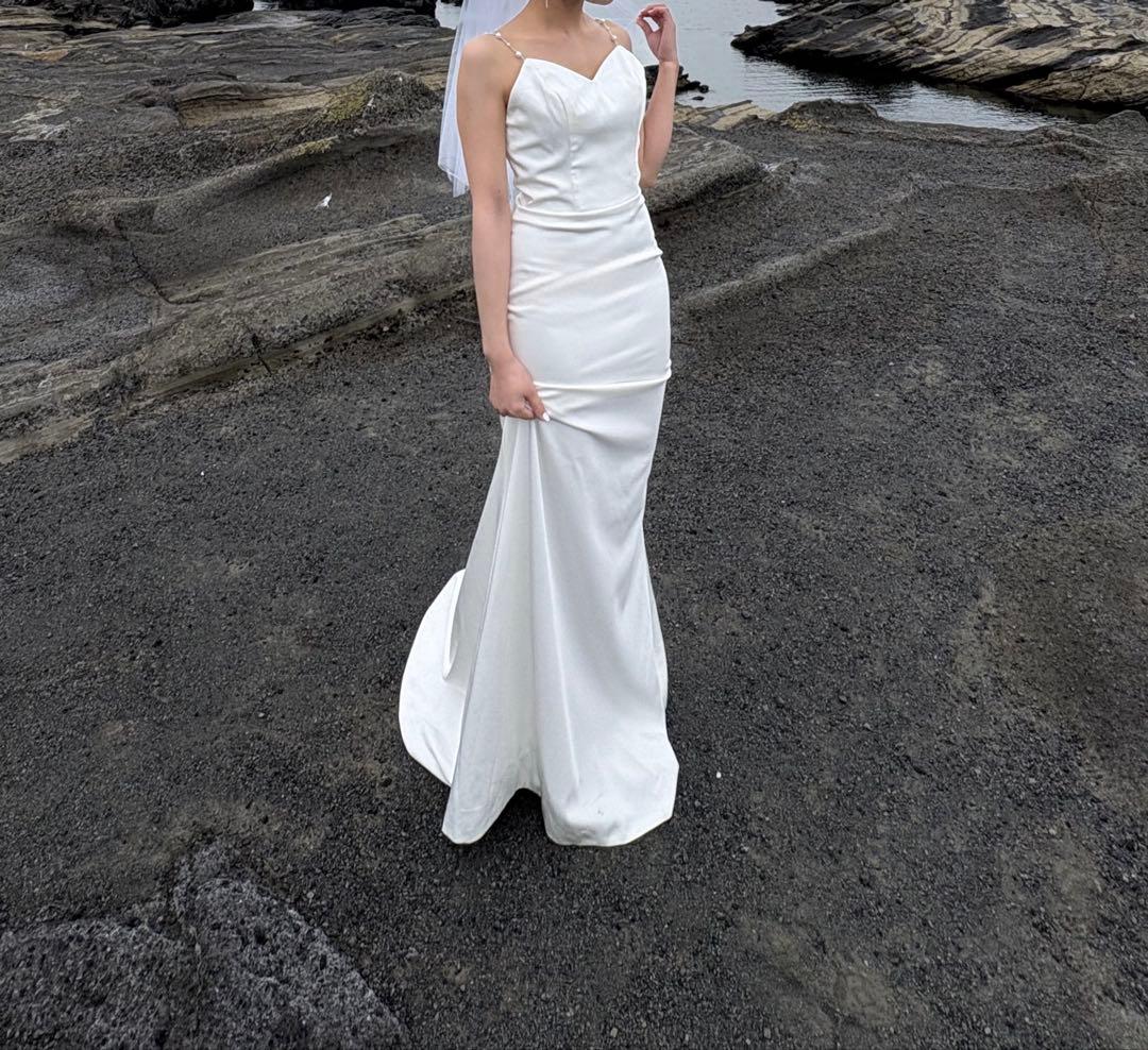 ウェディングドレス　ソフトマーメイド