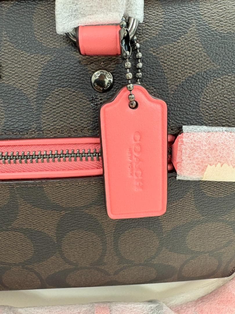 コーチ シグネチャー ハンドバッグ 2WAY ショルダーバッグ 83607 新品