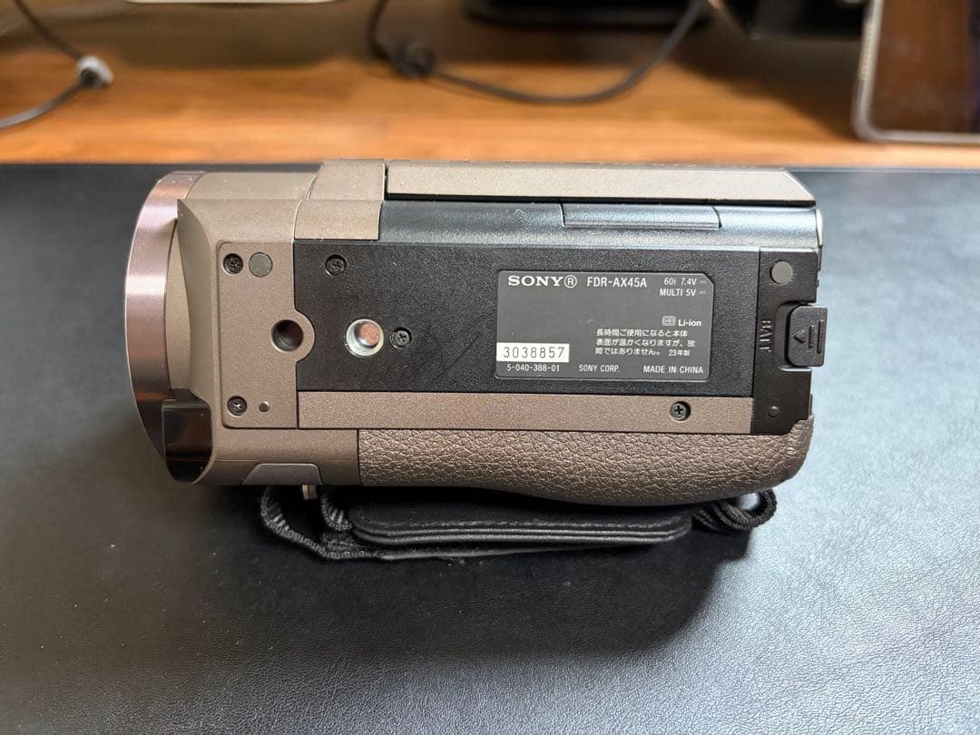 【美品】Sony 4K ハンディカム FDR-AX45A ブロンズブラウン