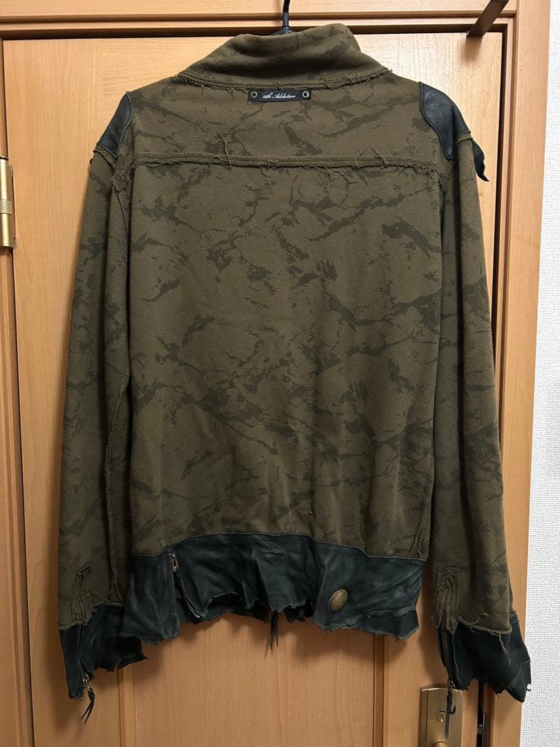 14th addiction ジップアップ　ブルゾン　迷彩　ty-b-03