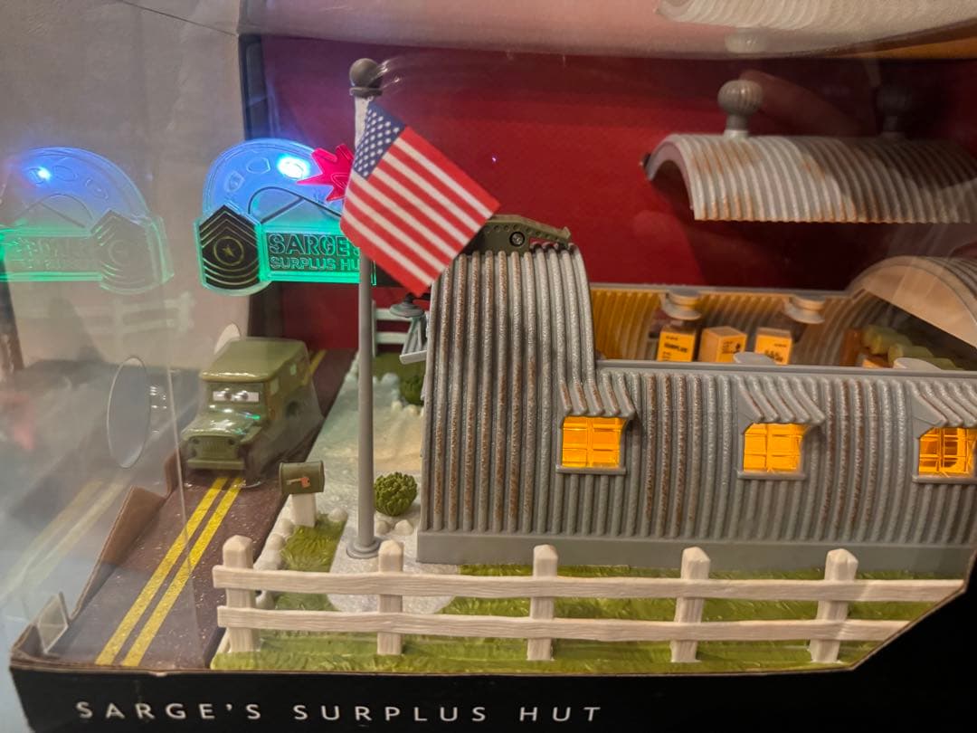 廃盤　ディズニー　カーズ　マテル　プレシジョン　サージの小屋