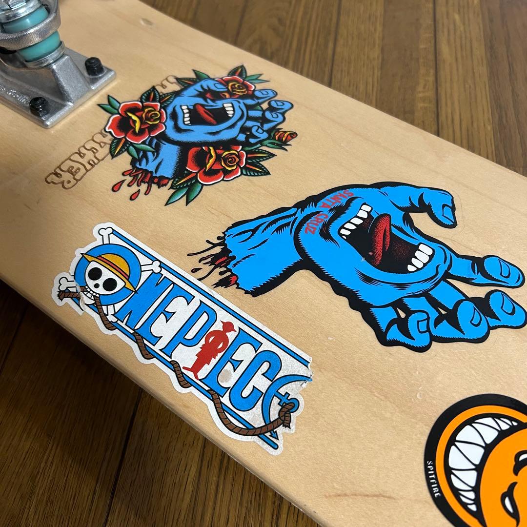 良品 スリーウェザー 8インチ スケボー スケートボード コンプリート