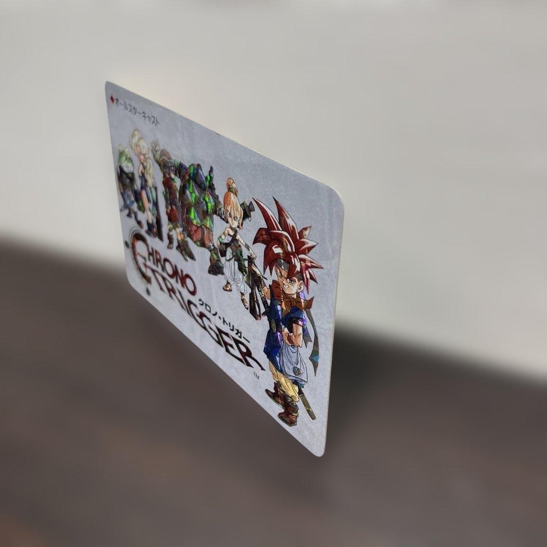 クロノ・トリガー SFC予約特典カード ◆オールスターキャスト
