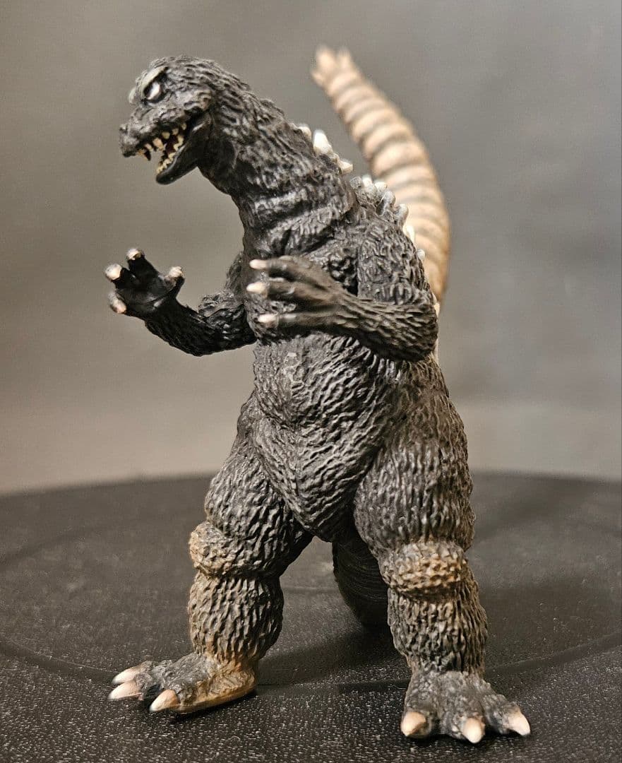 ゴジラ怪獣ソフビ　HGゴジラシリーズ　モスゴジ　モスラ幼虫　リペイント完成品