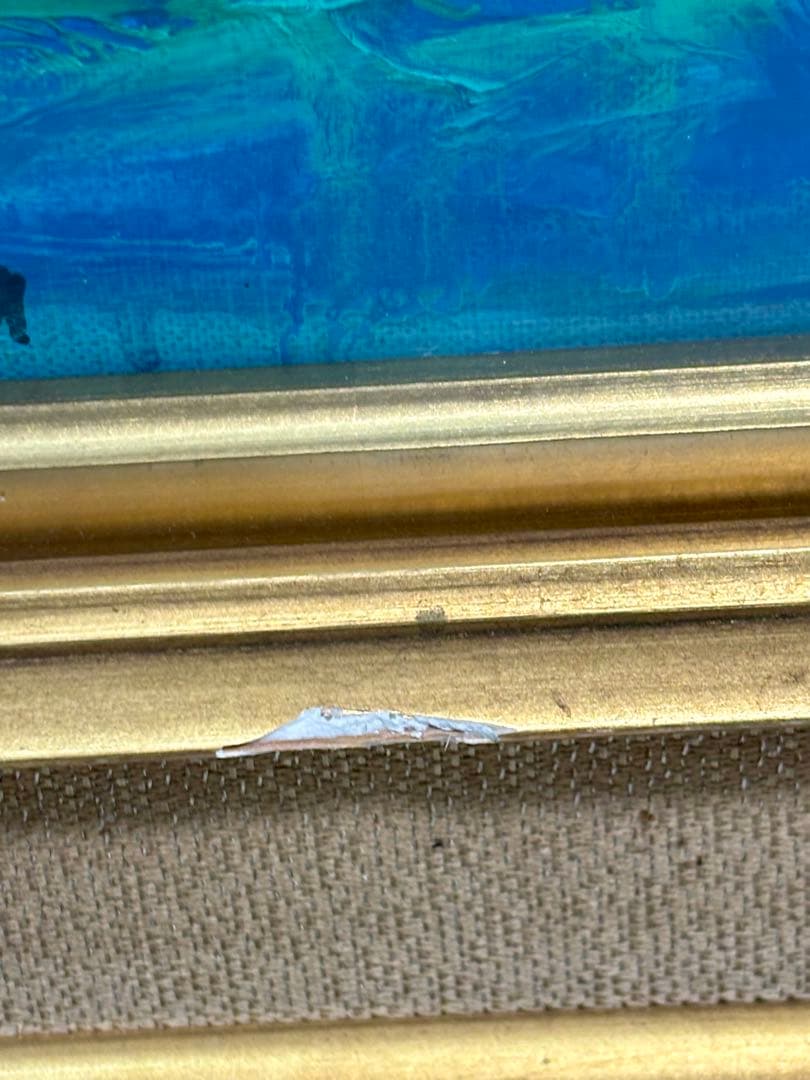 ケ*ん様 #藤田謹三「香港 」1969年 油彩画