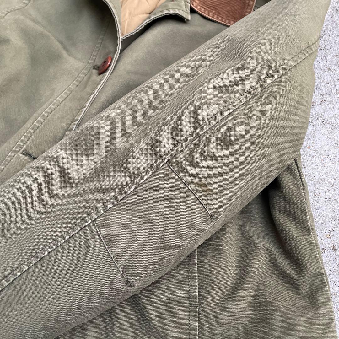 LLBean 肉厚 キルティング ハンティングジャケット コーデュロイ