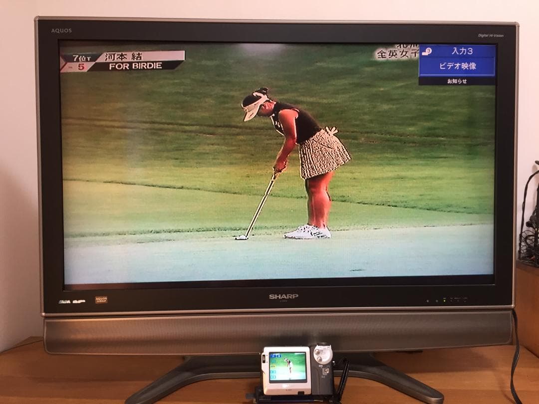 撮影再生ダビングOK　SHARP　VL-DC5　付属品あり　液晶大画面・綺麗