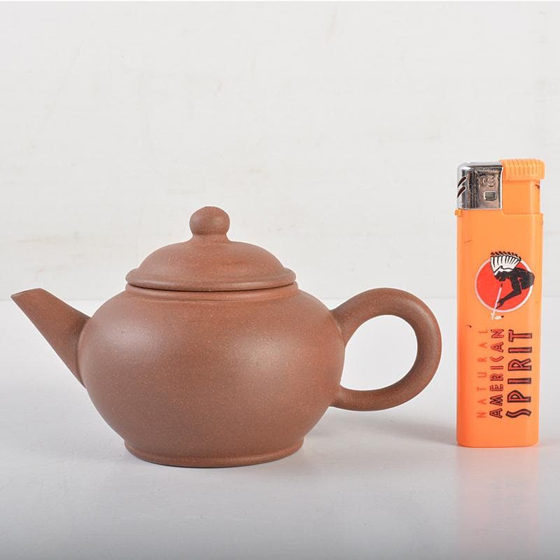 中国　中国宣興銘　紫砂　朱泥　急須　茶壷　D　R7188