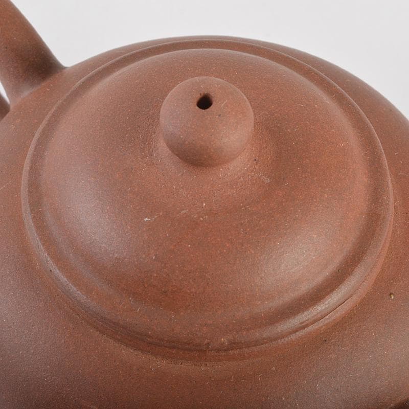 中国　中国宣興銘　紫砂　朱泥　急須　茶壷　D　R7188