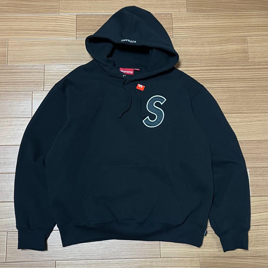 Supreme S Logo Hooded Sweatshirt Mサイズ