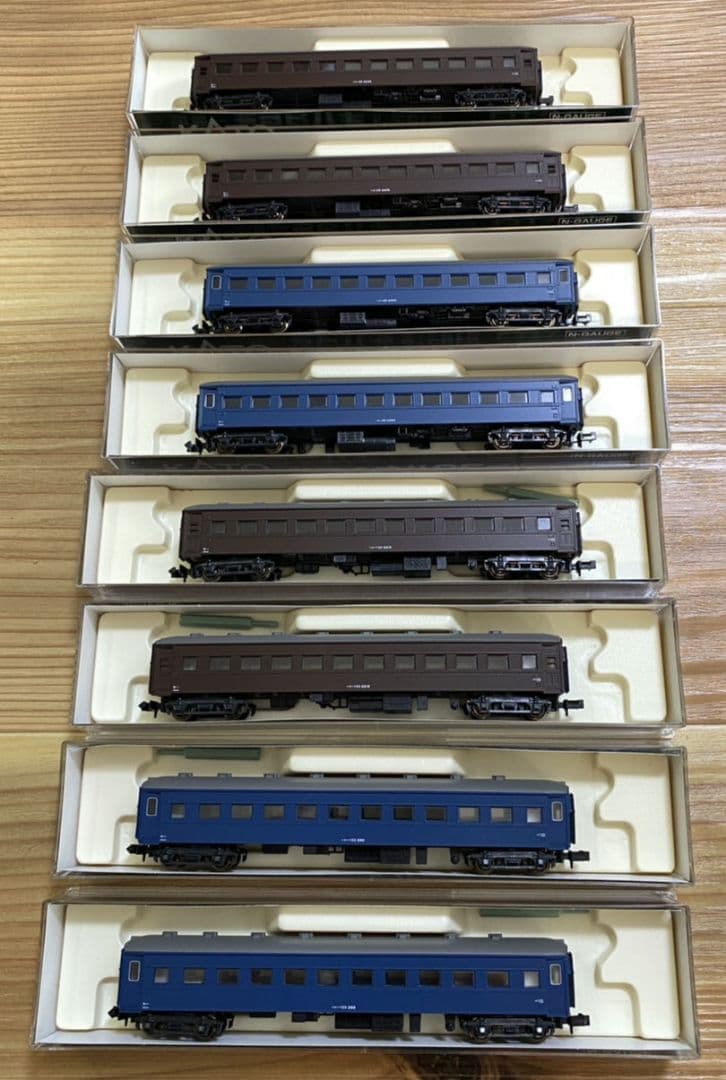 KATO 旧型客車オハ35系　単品8両セット