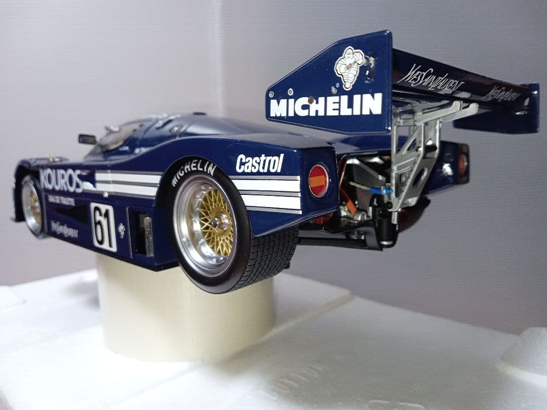 エグゾト exoto ザウバーメルセデス C9 イブサンローラン ミニカー