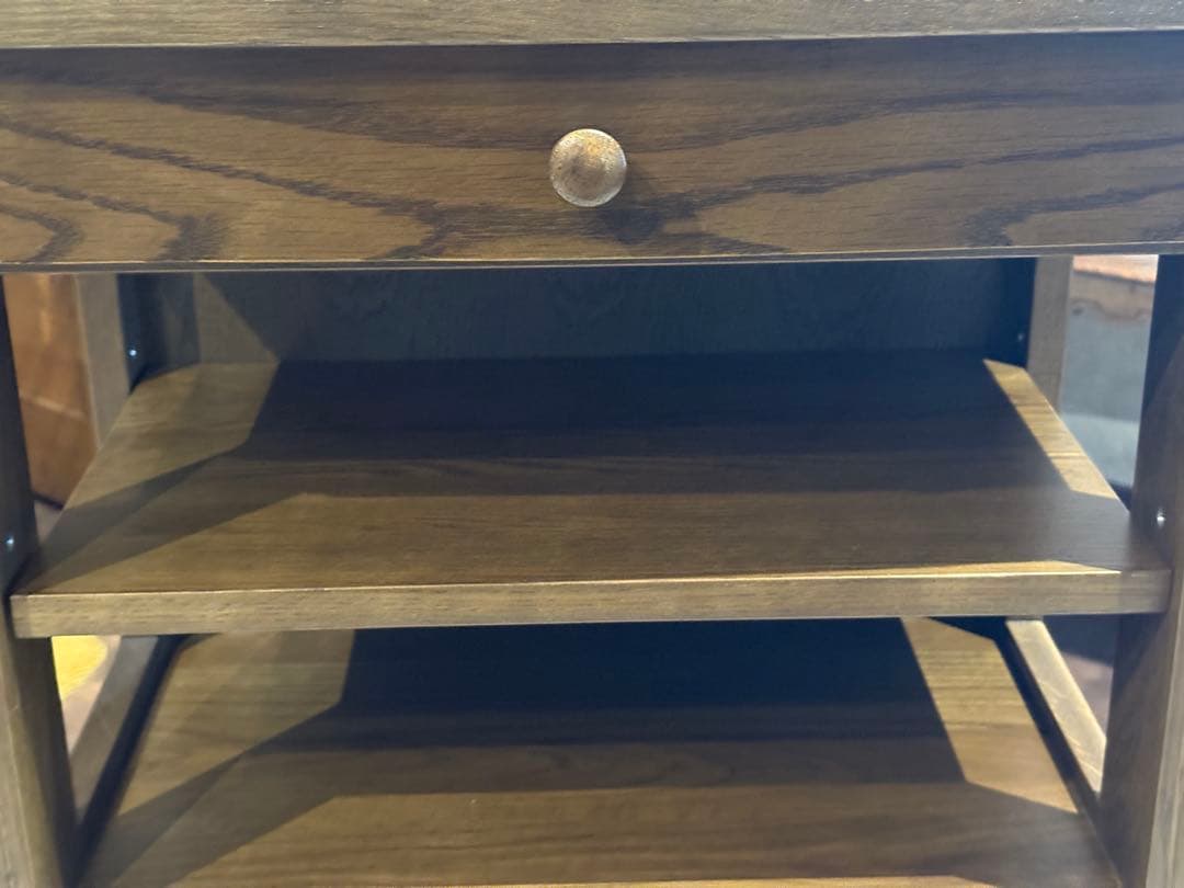 迪卡様専用 起立木工 キャビネット 電話台 収納 ビンテージ 無垢材 IZ