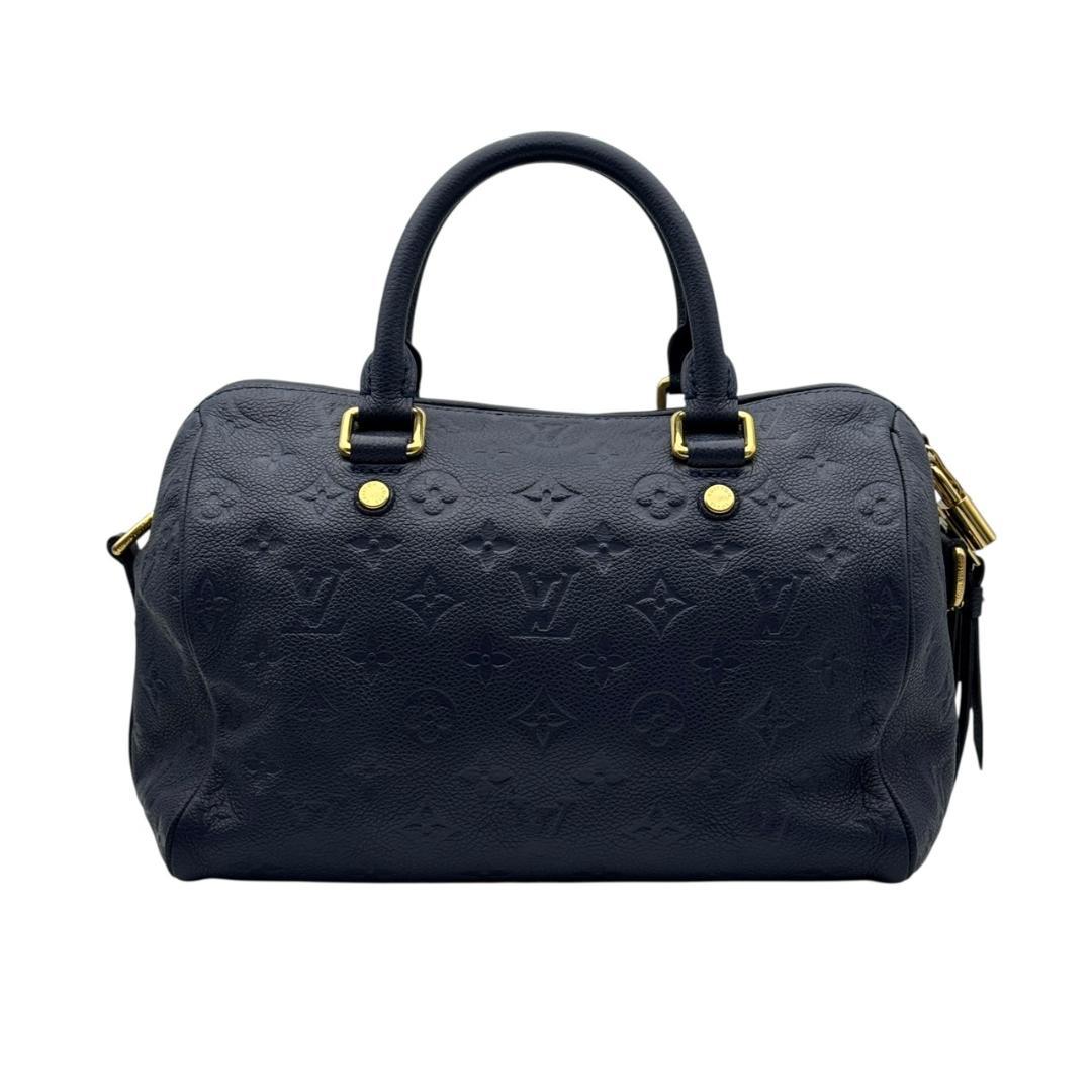 【未使用に近い】ルイヴィトン アンプラント スピーディ 25 ハンドバッグ 紺色