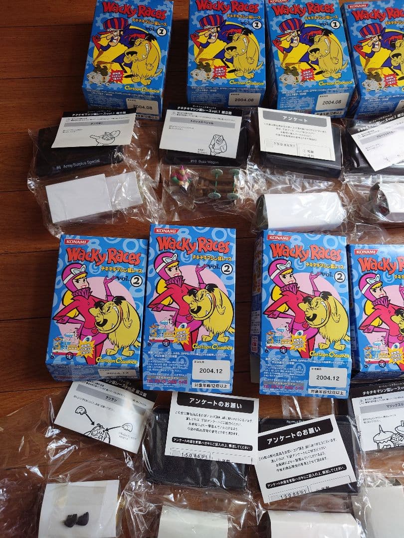コナミ　チキチキマシン猛レース　全12種＋ワンダーフェスティバルケンケン　コンプ