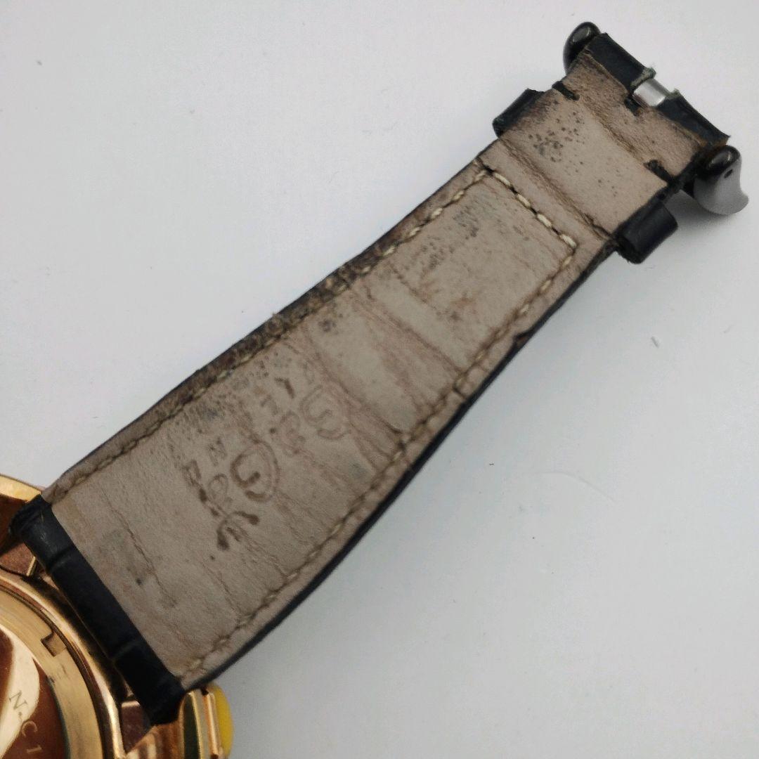 【稼働品】ガガミラノ マニュアーレ48MM クロノグラフ 腕時計