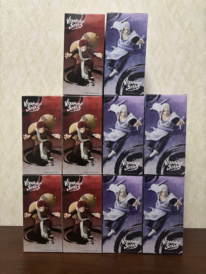 ナルト フィギュア 10体 我愛羅＆君麻呂VIBRATION STARS - メルカリ