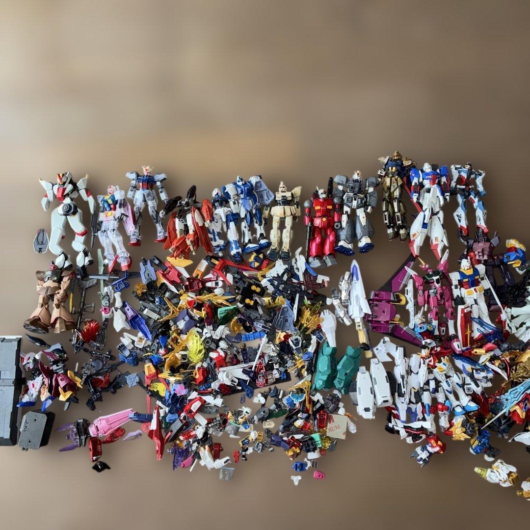 ジャンク】ガンダム 色々 プラモデル 組み立て品 まとめ 色々武器