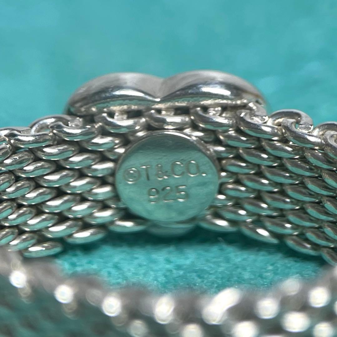 ティファニー　サマセットハートリング　12号　箱、巾着袋セット