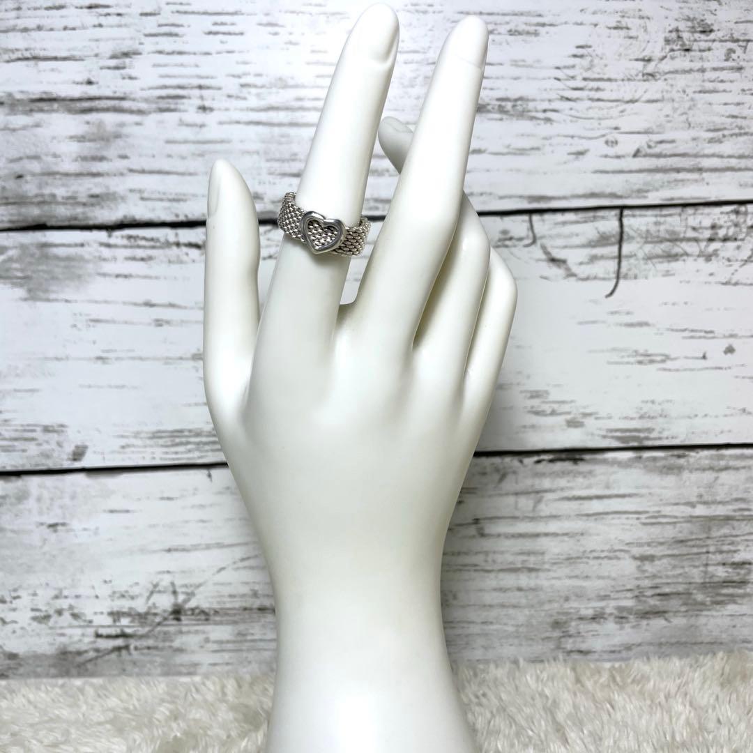 ティファニー　サマセットハートリング　12号　箱、巾着袋セット