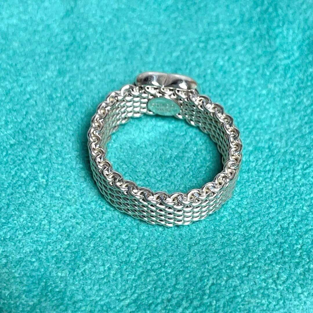 ティファニー　サマセットハートリング　12号　箱、巾着袋セット