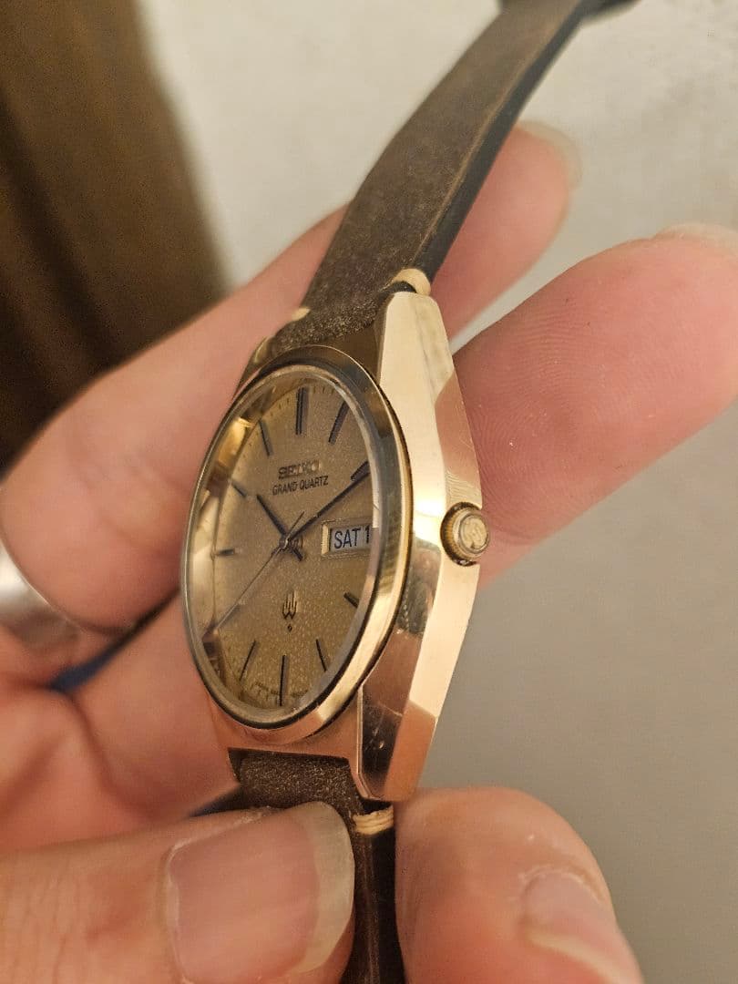 SEIKOセイコー　腕時計　グランドクオーツ　4843-8110　[稼動]