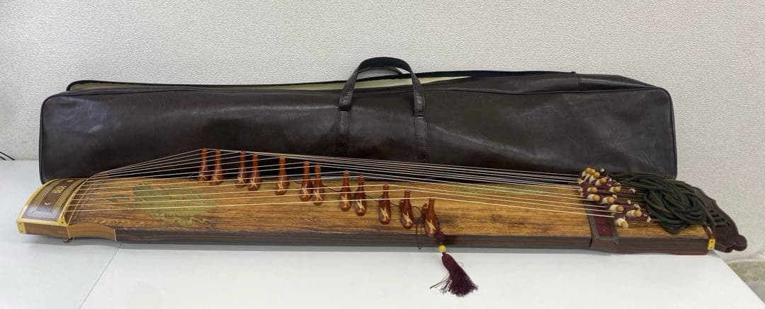 伽耶琴 カヤグム 12弦 楽器 弦楽器 民族楽器 韓国 お琴 - メルカリ