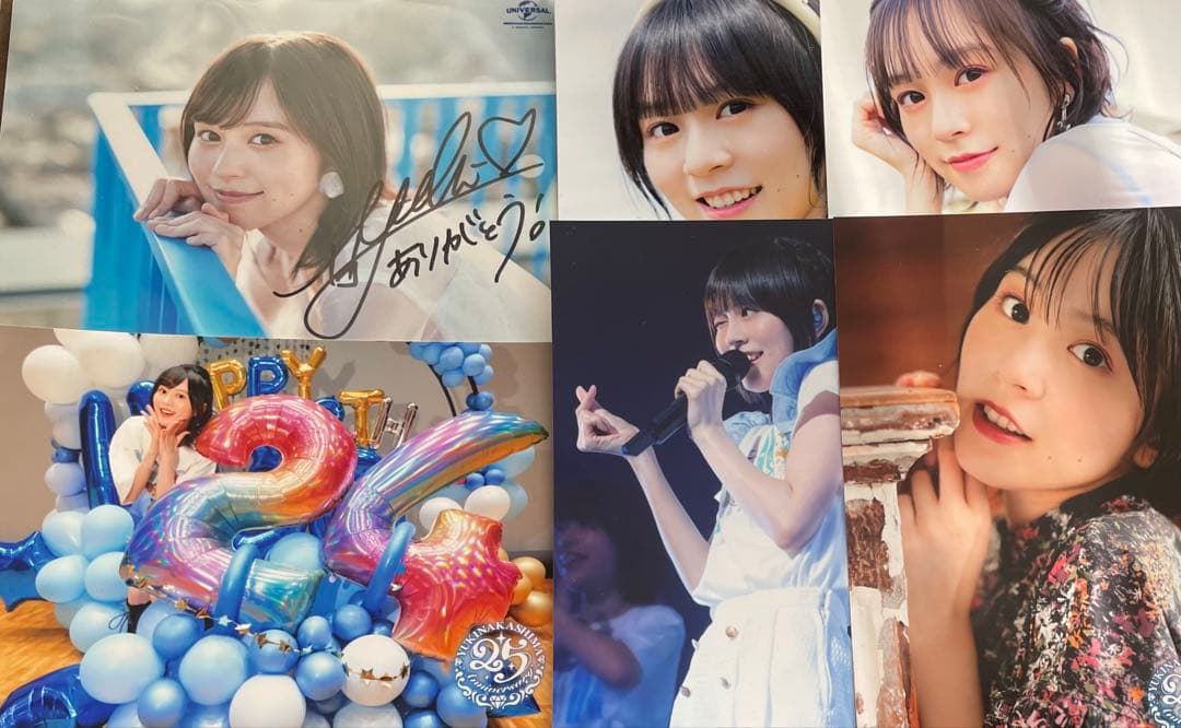 中島由貴 直筆サイン入り ブロマイド - メルカリ