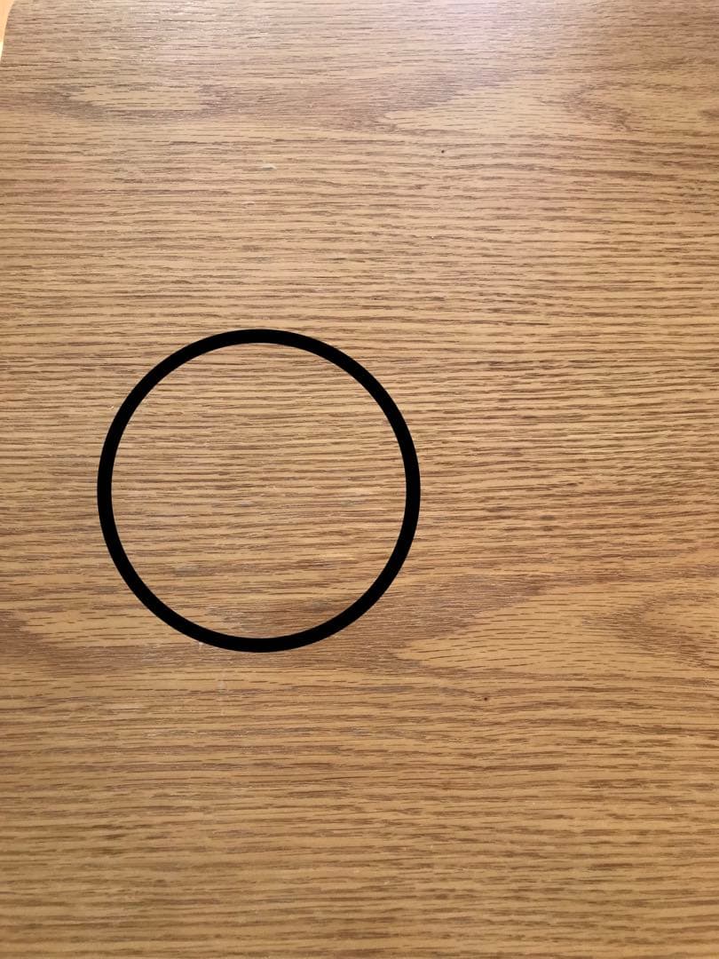 ノーチェ ダイニングテーブル 120×80 リアルオーク