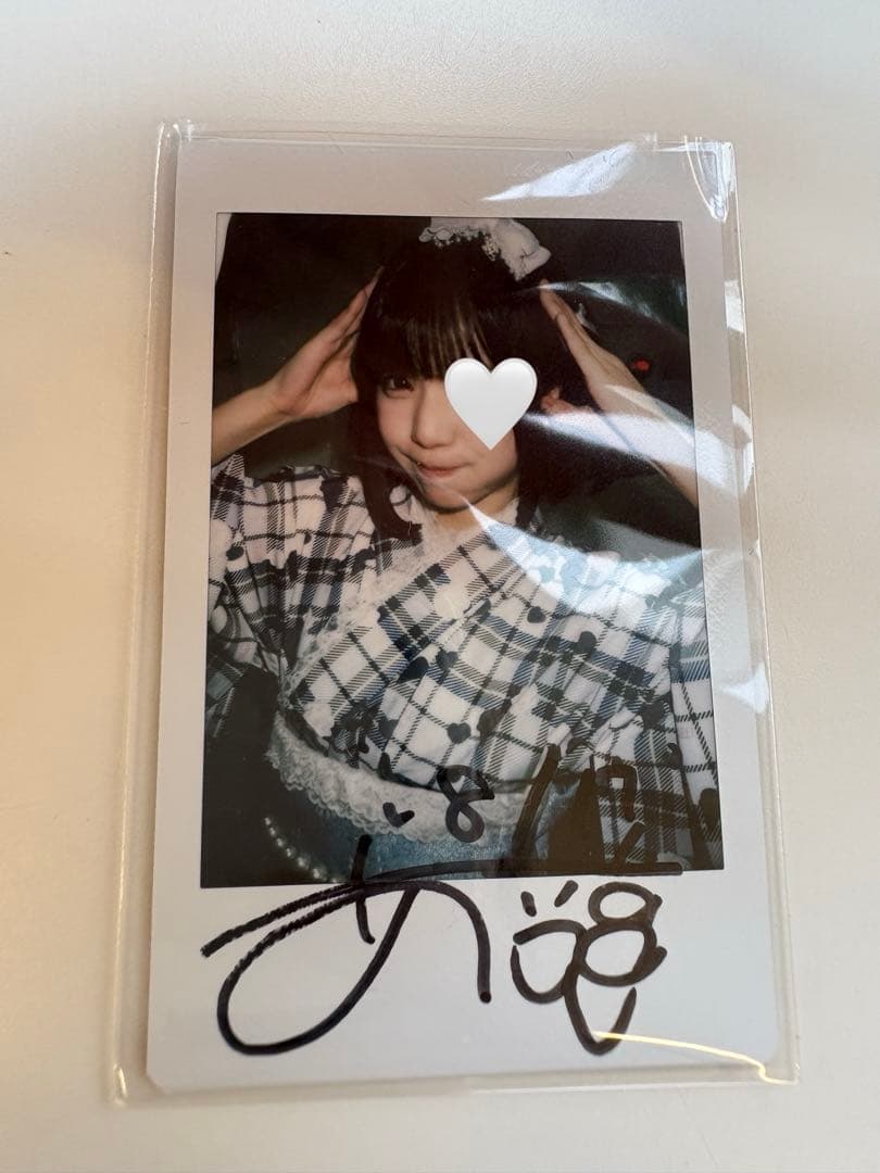 あいすランチェキコメントチェキ特典会まとめ売り