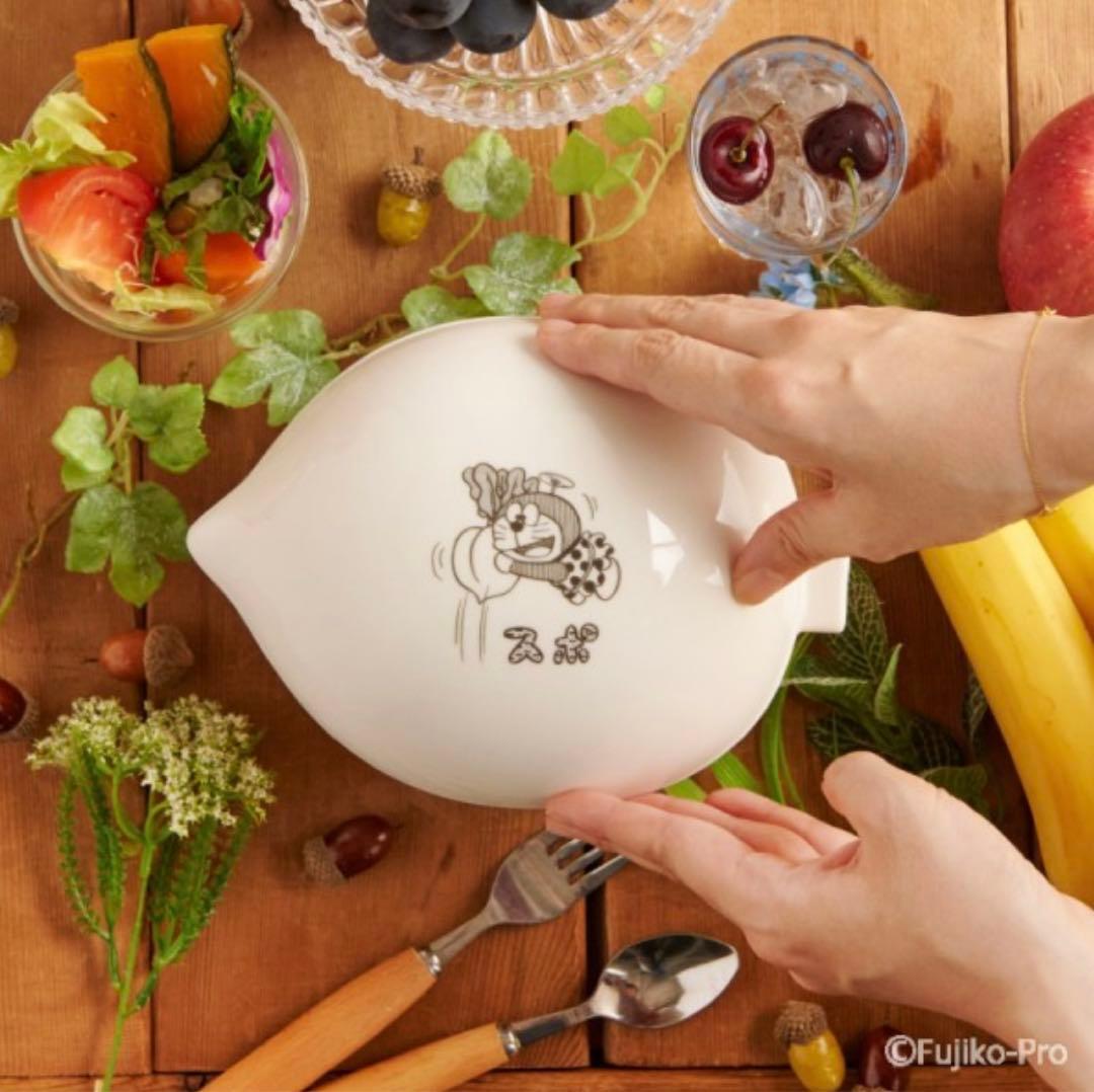 ドラえもん 畑のレストランどんぶり×2 グラスのセット