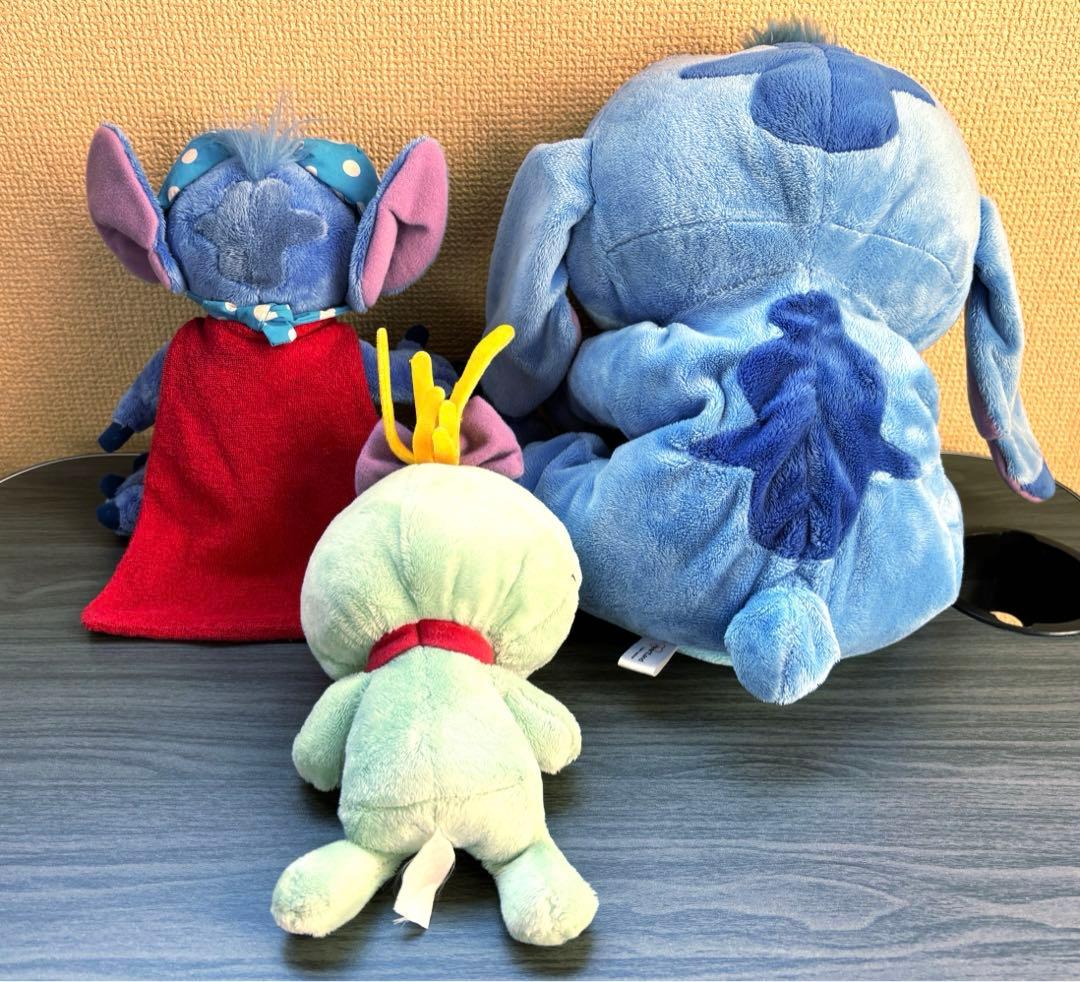 スティッチ スクランプ ぬいぐるみ まとめ売り ディズニーストア ハートランド