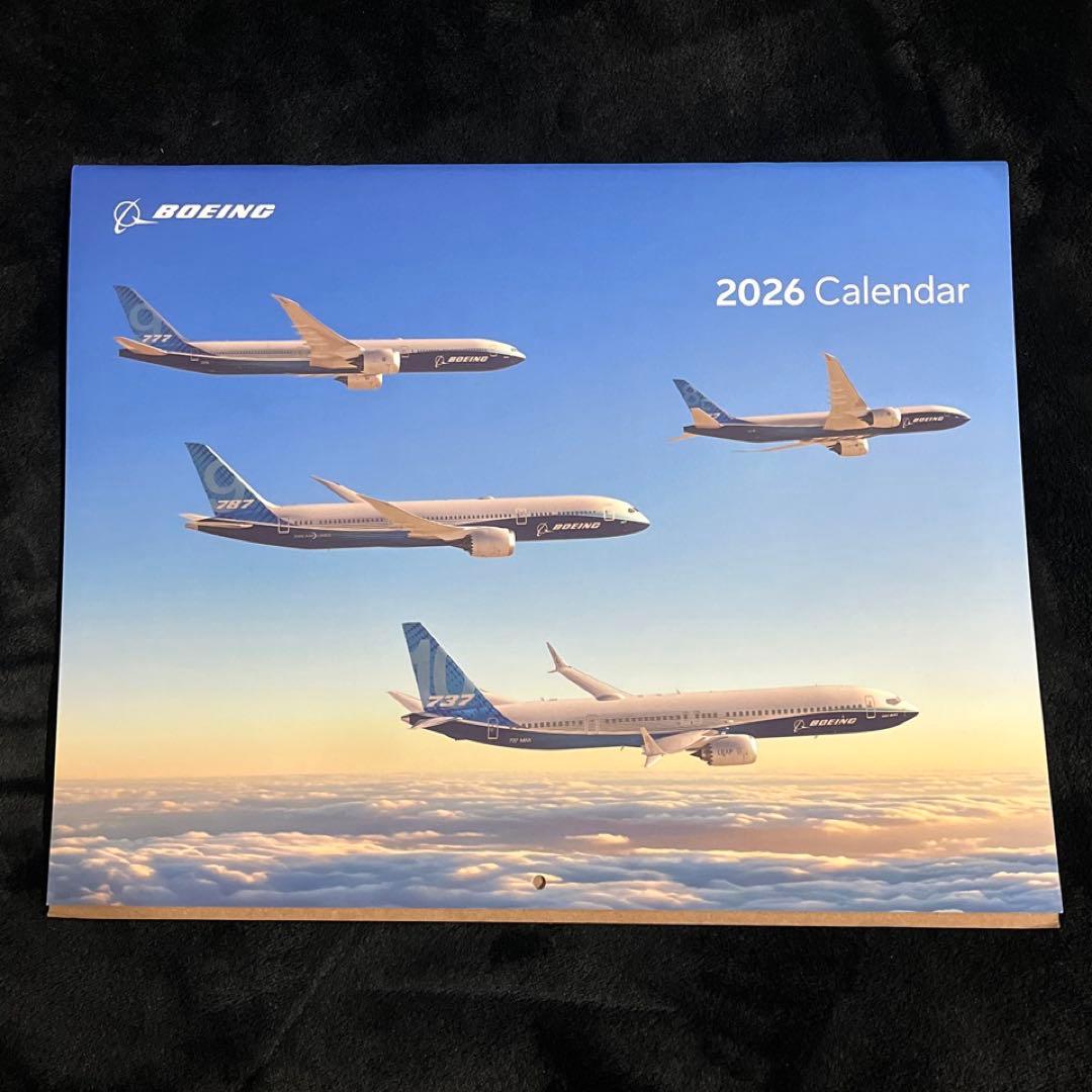 公式】BOEING 2026年 壁掛けカレンダー◎航空機 飛行機 戦闘機 - メルカリ