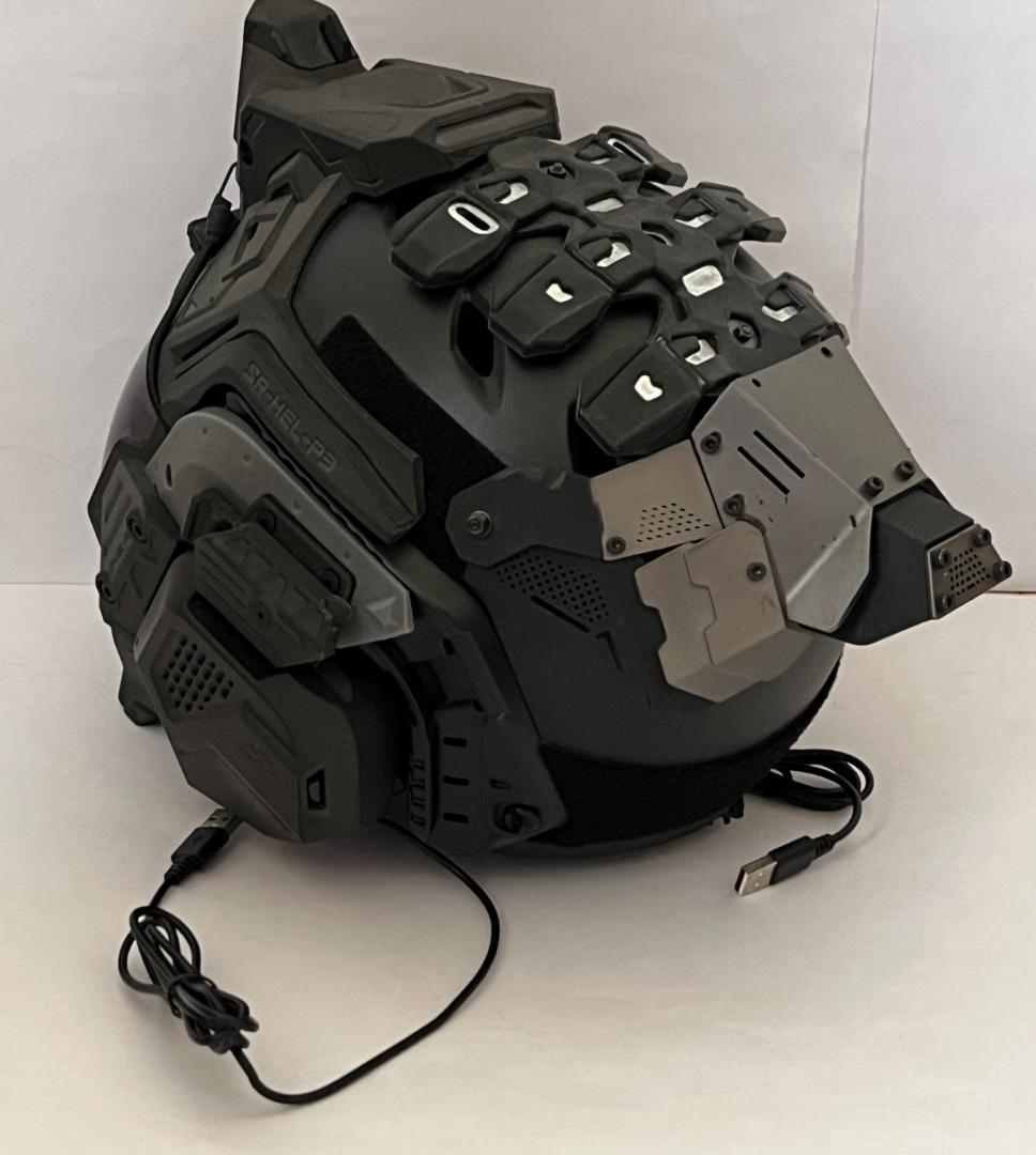 SRU SRU-HEL-P3 タクティカルヘルメット 装飾パーツ付 FAN付 - メルカリ