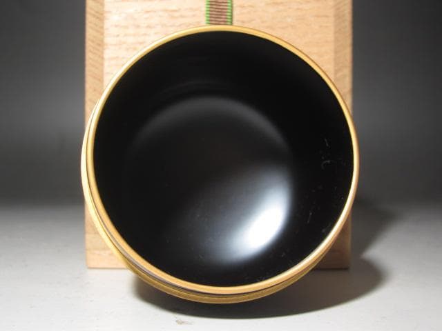 ☆ 柿木章 椿蒔絵大棗 裏千家 十五代 鵬雲斎の花押