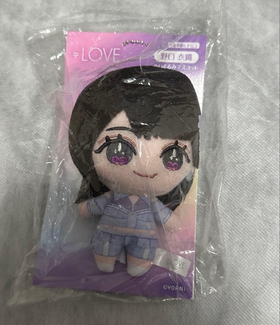 S*a様 野口衣織　ぬいぐるみマスコット LOVE 野口衣織 ぬいぐるみ マスコット ツアー 6周年衣装 - メルカリ