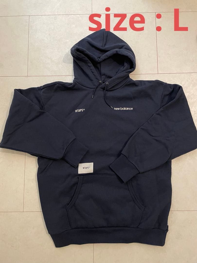 (美品)WTAPS*New balance コラボフーディ