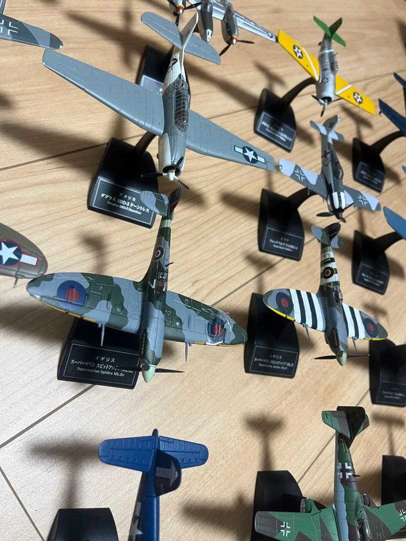 ジャンク　陸海軍機　コレクション　模型