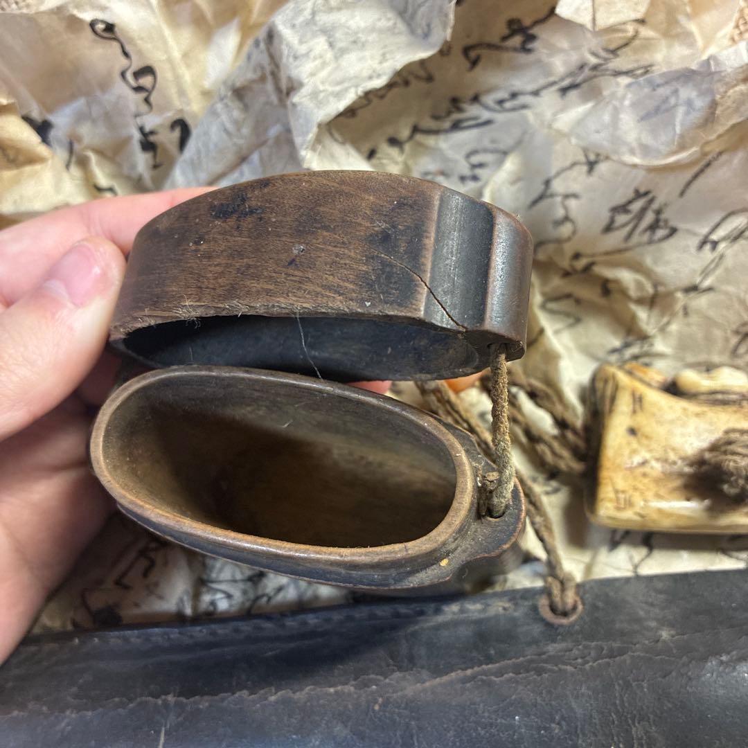 獣牙 根付 呪物 ニホンオオカミ 熊 煙管 煙草 - メルカリ